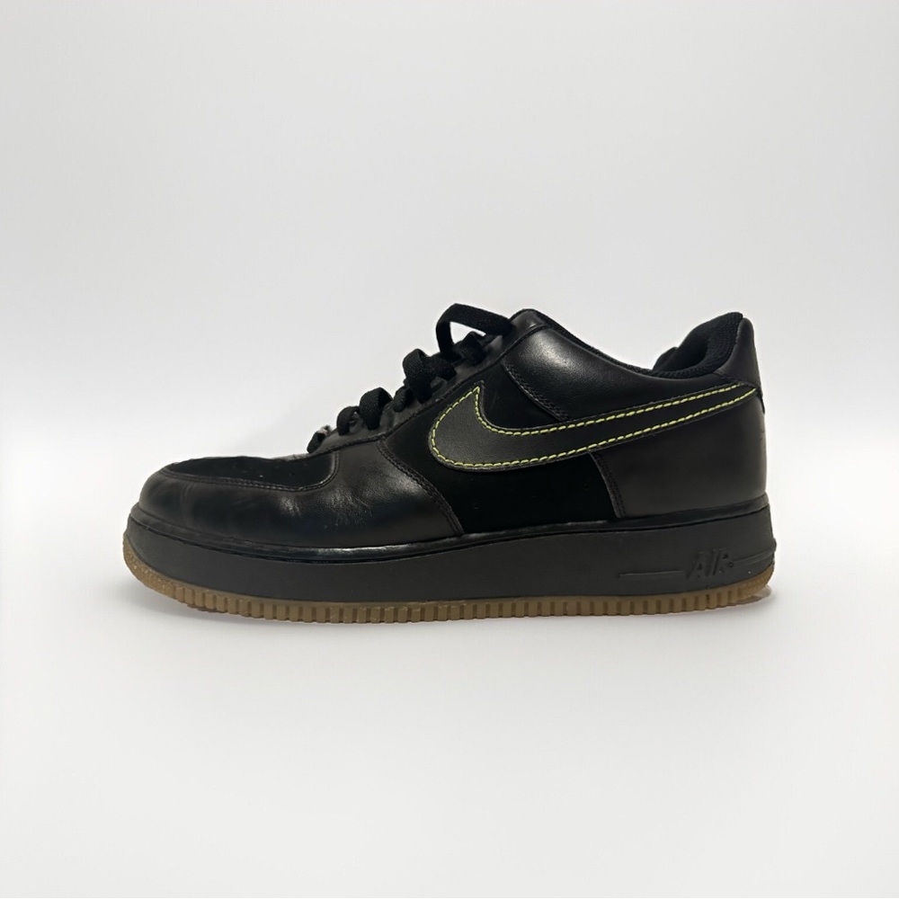 NIKE Air Force 1 Low Top '82 Size 10.5 (BLACK) 315122-002 *RARE* (2007)